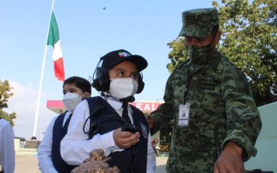 19/a. Zona Militar recibe la visita de la Escuela Primaria «Miguel Lerdo de Tejada»