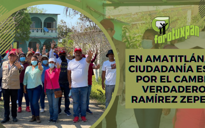 En Amatitlán, la ciudadanía está por el Cambio Verdadero: Ramírez Zepeta