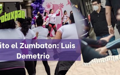 Éxito el Zumbaton: Luis Demetrio
