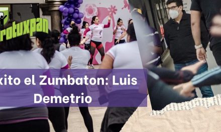 Éxito el Zumbaton: Luis Demetrio