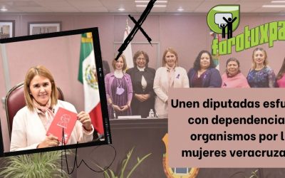 Unen diputadas esfuerzos con dependencias y organismos por las mujeres veracruzanas