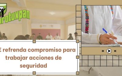 FGE refrenda compromiso para trabajar acciones de seguridad