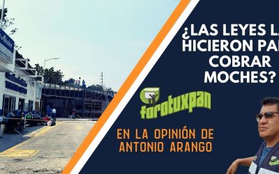 ¿Las leyes las hicieron para cobrar Moches?