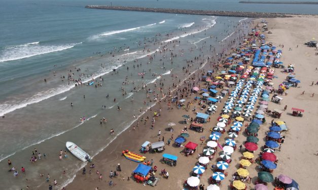 Más de 120 mil visitantes abarrotaron las playas de Tuxpan