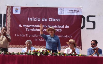 “Con hechos estamos transformando Tamiahua”: Lupita Rodríguez
