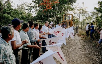 La justicia social, el progreso y bienestar están llegando hasta las comunidades más apartadas de Tuxpan