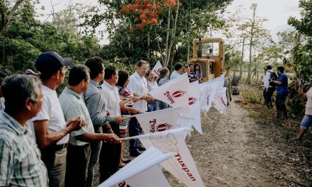 La justicia social, el progreso y bienestar están llegando hasta las comunidades más apartadas de Tuxpan
