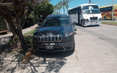 Carambola en el Bulevar Maples Arce