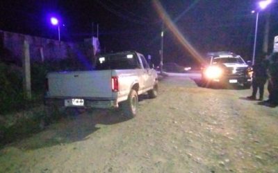 Abandonan camioneta Robada en el Tuxpan Vivah