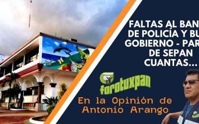 Faltas al BANDO DE POLICÍA Y BUEN GOBIERNO de Tuxpan – PARTE 1 de Sepan Cuantas…