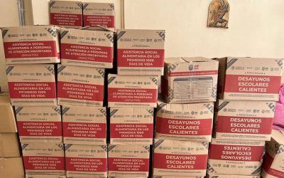 Tamiahua: Dotación de desayunos fríos y calientes DICONSA