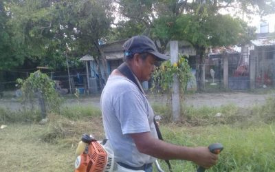 Labores de limpieza por un mejor Tamiahua