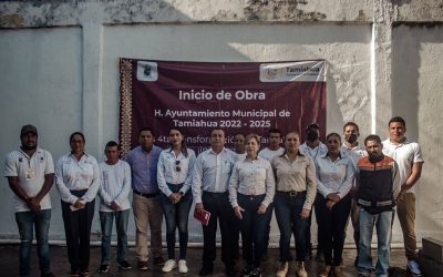 Tamiahua: Banderazo de inicio de obra de la construcción del Centro de Operaciones y Monitoreo de Protección Civil
