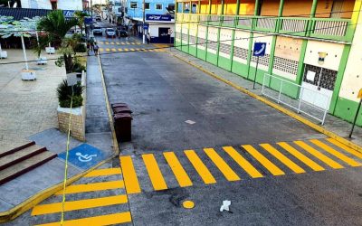 Tamiahua: Delimitación de cruces peatonales, zona de ascenso y descenso escolares