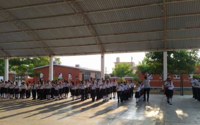 Tamiahua: Inauguración del ciclo escolar 2022-2023 en la primaria Jesús Pérez Montiel