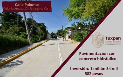Con obras y acciones se mejora la calidad de vida de familias de la zona urbana de Tuxpan