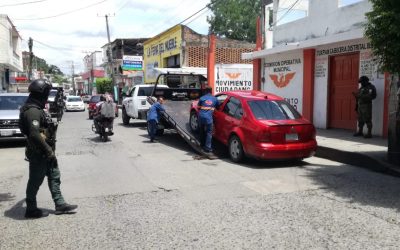 ¡ESTACIONENSE BIEN! SSPM recupera auto robado