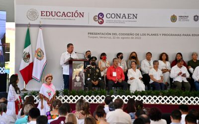 Tuxpan fue sede de la «Presentación del Codiseño de los Planes y Programas para Educación Normal 2022 (Regresar a la Comunidad)»