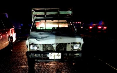 Muere en la México-Tuxpan