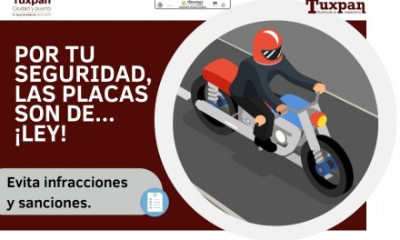 Exhortan a particulares emplacar motocicletas para evitar sanciones de ley