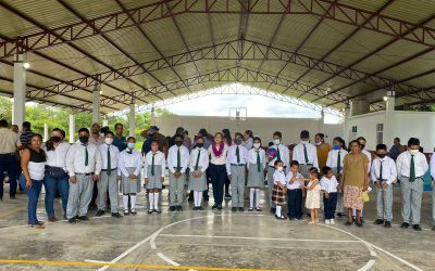 Tamiahua: Entrega de obra en Balcazar
