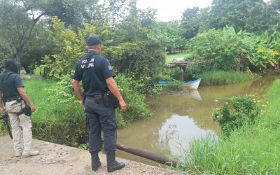 Tamiahua: Seguridad Pública realiza rondines de vigilancia por el aumento de agua debido a las lluvias