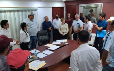Tamiahua: Reunión sobre el sector de la ganadería