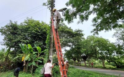 Tamiahua: Reparación de 5 lámparas