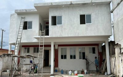 Tamiahua: A unos días de finalizar la construcción de oficinas para el DIF municipal