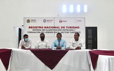 SECTUR capacita a prestadores de servicios de Tuxpan