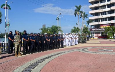 En el Lunes Cívico Tuxpan recordó la Gesta Heroica de los Niños Héroes