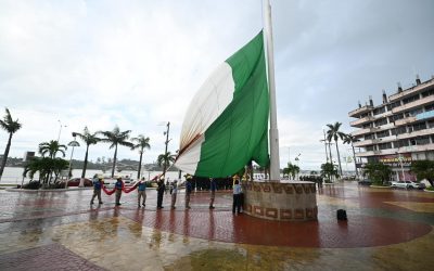 Tuxpan conmemoró el 201 Aniversario de la Consumación de la Independencia