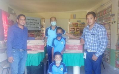 Tamiahua: Entrega de apoyos de desayunos escolares caliente en Paso de San Lorenzo
