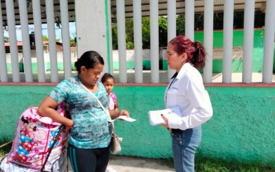 Tamiahua: Proporción de material de difusión sobre los tipos y modalidades de violencia