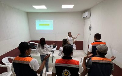 Tamiahua: Pláticas sobre tipos de violencia a elementos de Protección Civil