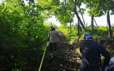 Tamiahua: Revisión y medición de caminos de herradura cosecheros