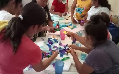 Tamiahua: Taller de cultura y artesanías “Manos Bordadoras” en El Anono