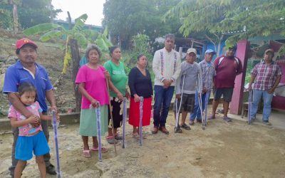Tamiahua: Entrega de aparatos funcionales en la comunidad de Tenechaco
