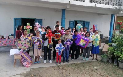 Tamiahua: Entrega de materiales para el taller «Corazones con Talento»