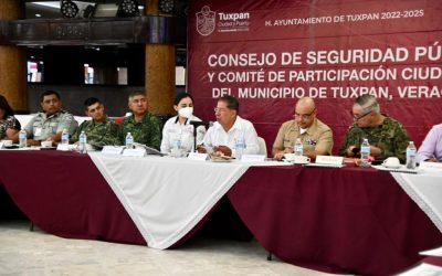 SESIONÓ EL CONSEJO MUNICIPAL DE SEGURIDAD PÚBLICA Y COMITÉ DE PARTICIPACIÓN CIUDADANA
