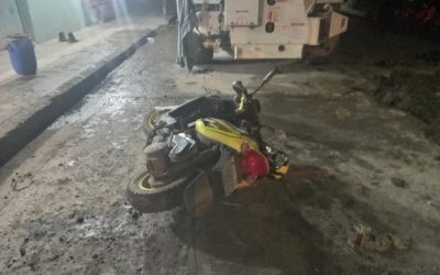 Atropellan a empleado de CAEV con una MORTALIKA