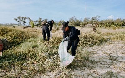 Se realizó limpieza de playas en Tuxpan