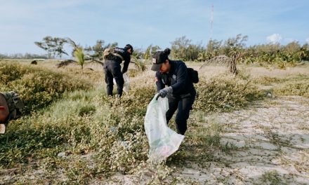 Se realizó limpieza de playas en Tuxpan