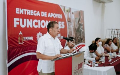 DIF Tuxpan entregó aparatos funcionales a personas con discapacidad