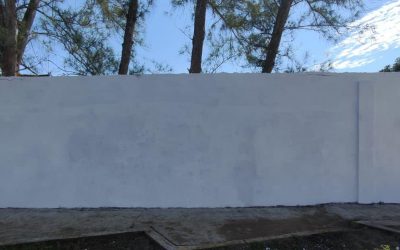 Tamiahua: Mantenimiento en pintura al estadio municipal Leoncio Ramos Careaga