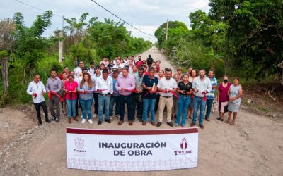 Con obras se lleva justicia social al campo tuxpeño