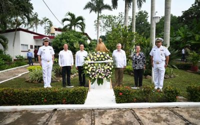 Conmemoraron el 66° Aniversario de la Partida del Yate Granma, de Tuxpan a Las Coloradas, Cuba