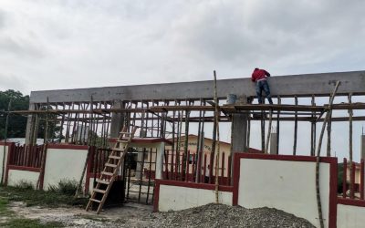 Tamiahua: Construcción de techado de escuela primaria en Dr. La Vista