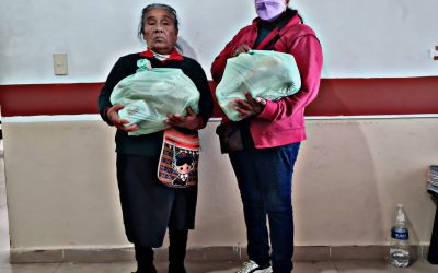 Tamiahua: Entrega de apoyos de los programas Prioritario Mayor y 1000 días de vida a familias Tamiahuenses