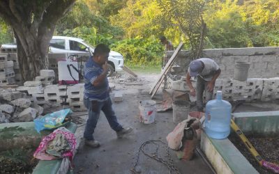 Tamiahua: Continúan los trabajos de rehabilitación de la Unidad Médica Rural #78